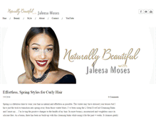 Tablet Screenshot of jaleesamoses.com